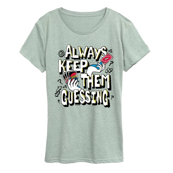UNO - Keep Them Guessing - Women's Short Sleeve Graphic T-Shirt