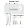 thumbnail image 4 of Men‘s Casual Elastic Bottom Sweatpants with Pockets, 4 of 4