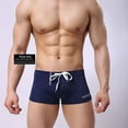 thumbnail image 3 of Swimsuit boxer briefs swimming short men\'s swim shorts sexy swimwear beach short Zeraneb, 3 of 5