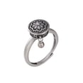 thumbnail image 1 of Anillo de plata tailandés Anillo de pareja Hombre y mujer Ágata de transferencia de mantra de seis caracteres Wmkox8yii  fajkfhkj2078, 1 of 9