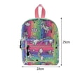thumbnail image 3 of Bolsa Mochila con estampado de dibujos animados de lona a la moda para niñas, mochilas escolares pequeñas informales para niños Ndcxsfigh Para Estrenar, 3 of 8