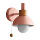 thumbnail image 1 of Lámpara de pasillo para porche de sala de estar, lámpara de noche de dormitorio moderna minimalista nórdica, lámpara de pared Macaron (rosa) Rosa, 1 of 5