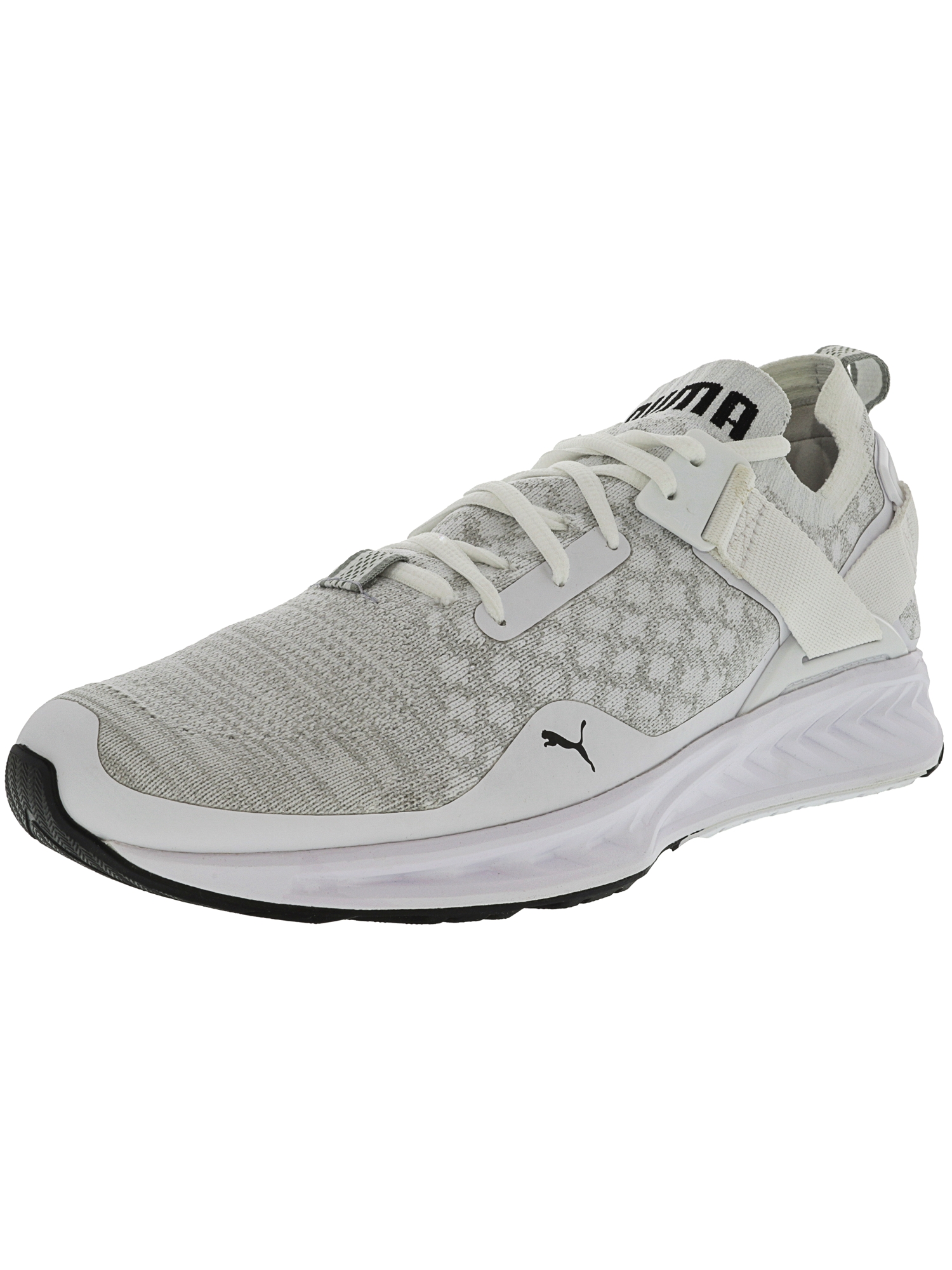 puma men's ignite flash evoknit running shoes