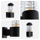 thumbnail image 4 of Aplique de pared exterior, IP44, acabado negro, 10W, E27, 1 luz, 4 of 4