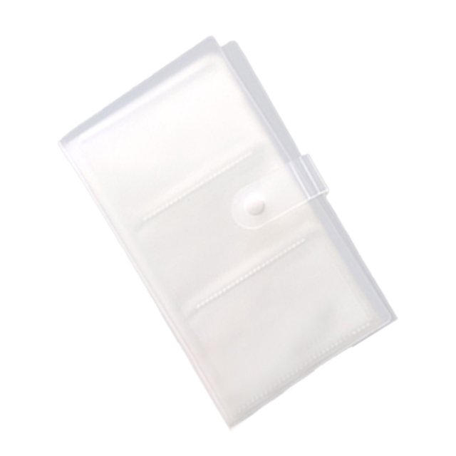 240 bolsillos portátil colección de tarjetas de crédito y débito libro moderno boletos sellos almacenamiento álbum organizador regalo de Almacenamiento y organización del hogar Transparente Bewildely HA075735-01