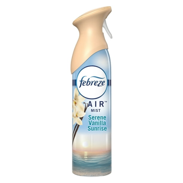 Febreze Air Effects OdorFighting Air Freshener Serene Vanilla Sunrise, 8.8 oz. Aerosol Can