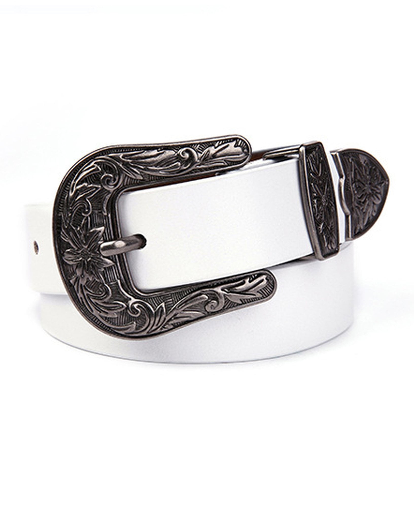 Vintage Belt Buckle|Flower Shape|Unusual Handcrafted Belt Buckle|Pewter Look