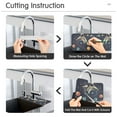 thumbnail image 5 of Yayeee Faucet Mat for Kitchen Sink 14.7" Diatomite Long Splash Guard Pad, Astronaut Space, 5 of 7