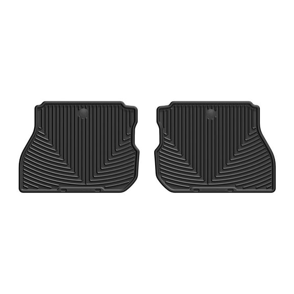 WeatherTech All-Weather Floor Mats compatible with Jeep Wrangler 4-Door Rubicon 392, Wrangler Unlimited Rubicon 392, Wrangler 4-Door, Wrangler Unlimited 4-Door - 2nd Row, Black