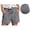501_Grey, variant on Jxximdong Running Shorts for Women, Casual Solid Color Elastic Waist Cotton Linen Sports Shorts Buttocks Real Pocket Shorts, Blue Women's Casual Shorts