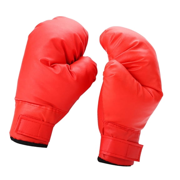 Dickly Boxing Gloves Boxing Equipment Men Women Comfortable Boxing Gloves Boxing Gloves Red