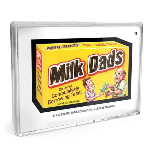 Wacky Packages Weekly Series June Week 3 Trading Card Sticker Set (7 Stickers (5 Base PLUS 2 Chase Stickers!))