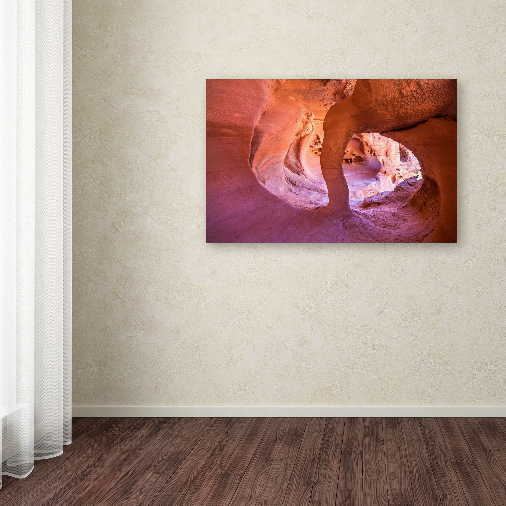 Trademark Fine Art "Windstone Arch" Canvas Art by Pierre Leclerc