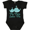 thumbnail image 3 of Inktastic My Meme Loves Me Whale Grandchild Boys or Girls Baby Bodysuit, 3 of 5