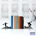 thumbnail image 3 of Handmadetneonsign Discus Thrower Metal Bookends, Discus Thrower Name Bookend, Table Bookshelf Decor 045183, 3 of 4