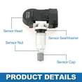 thumbnail image 5 of Unique Bargains No.68001696AA Tire Pressure Sensor for Jeep Compass Patriot 2007-2012 315MHz, 5 of 7