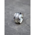 thumbnail image 6 of LD DESIGNS Handmade 925 Sterling Spinner Ring – Meditation Fidget Band for Relaxation and Stress Relief, Valentine day Gift, Boho Ring, Women Ring, 6 of 6