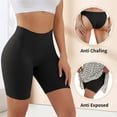thumbnail image 3 of Womens Slip Shorts for Under Dresses High Waisted Smooth Anti Chafing Panties Yoga Biker Shorts, 3 of 5