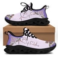 thumbnail image 1 of Zapatillas deportivas con estampado de perro caliente para mujer, blancas, negras, con suela bonita, ligeras, con cordones y estampado de colores, 1 of 6