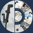 thumbnail image 3 of KAIYING Handheld Bidet Sprayer for Toilet, Baby Cloth Diaper Sprayer, Toilet Sprayer Attachment(Mate Black), 3 of 8