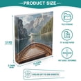 thumbnail image 3 of FORMRS 3 Ring Binder 1.5 inch with Pockets Set of 2 Clip Board 200 Sheets Capacity, Wooden Boat, 3 of 8