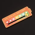 thumbnail image 4 of Broche Esmaltado My Social Battery 7 Moods Lapel Pins (naranja), 4 of 9