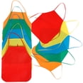 thumbnail image 3 of Miangastore 1set Drawing Aprons Reusable Aprons For Art Craft And Cooking For Easy To Clean For Creative Activities 10pcs, 3 of 9
