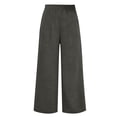 thumbnail image 5 of Leggings for Women Buttery Soft High Waist Yoga Leggings with 2 Pockets, Control Workout Running 4 Way Stretch Yoga Pants Fitness Sports Running Yoga Athletic Pants Dark Gray,2XL, 5 of 9