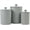 Diamond Gray, variant on 10 Marble Kitchen Canister, 3 Piece Set
