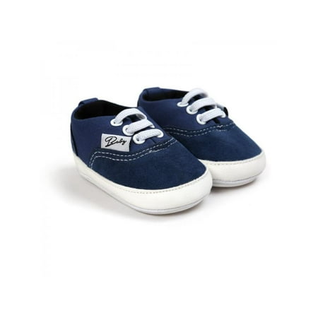 - Babula Baby Girl Boy Canvas Soft Sole Shoes Prewalker Sneaker