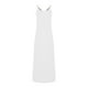 thumbnail image 5 of ICHUANYI Clearance Summer Dresses For Women Casual Boho Solid Color Hoop Sling Beach Long Maxi Dress With Pockets(White, L) ICHUANYI WER2023080802128, 5 of 7