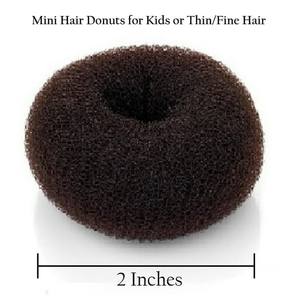 Beaute Galleria Hair Donut Bun Maker Ring Style Mesh Chignon Ballet Bun Updo