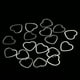 thumbnail image 3 of 20 Piezas De Aleación De Corazón Forma Resultados Encantos Para La Joyería Haciendo Artesanía Blanco K Sunnimix Joyería encontrar, 3 of 8