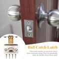 thumbnail image 3 of Houderco 2Ud Pestillo Bola Para Muebles En Plata Con Resorte Fuerte Para Puertas Y Cajones, 3 of 5