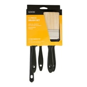 GOOD by Linzer 5-Piece Disposable Polyester Paint Brush Set