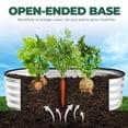 thumbnail image 6 of Utopia Home Galvanized Raised Garden Bed, 4 by 2 feet Lightweight Planter Boxes Outdoor with Easy Assembly, Large Garden Bed for Vegetables, Fruits, Flowers, Silver, Pack of 2, 6 of 8