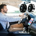 thumbnail image 2 of Magnetic Car Suction Cup Phone Mount 360° Rotation Adjustable Windshield Dashboard Cell Phone Holder Universal Accessories, 2 of 7