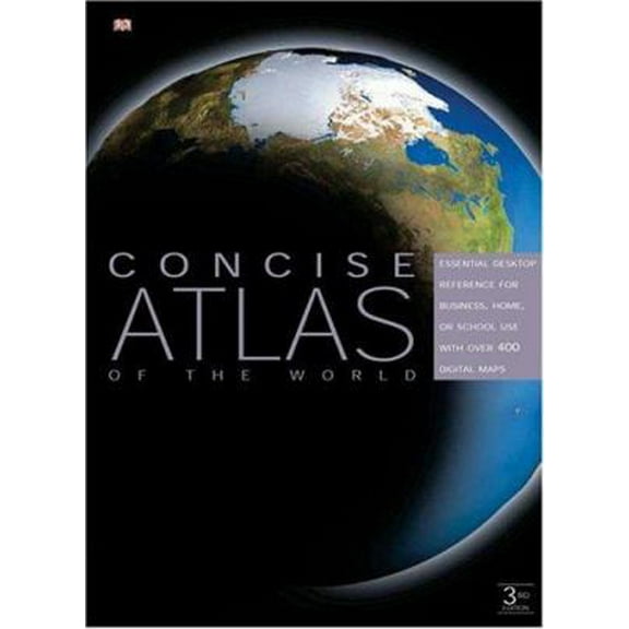 Pre-Owned DK Concise Atlas of the World (Hardcover) 0756609666 9780756609665