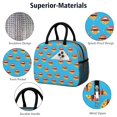 thumbnail image 4 of Lunch Bag Lunch Box for Women Reusable Insulated Lunch Bags,Water-Resistant Hot Pizza Lips Cooler Lunch Tote Bag, Large Capacity for Work Travel Picnic, 4 of 6