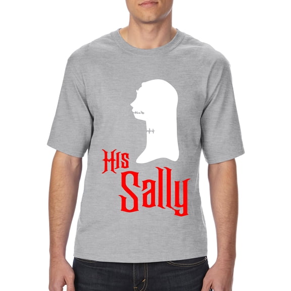 MmF - Big Men's T-Shirt - Halloween Her Jack Matching Halloween Couple