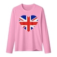 thumbnail image 4 of 250 Anniversary Usa Shirt Women Casual Fashion Loose Fit T Shirt Comfortable Soft Basic Tee For Everyday Wear, 4 of 4