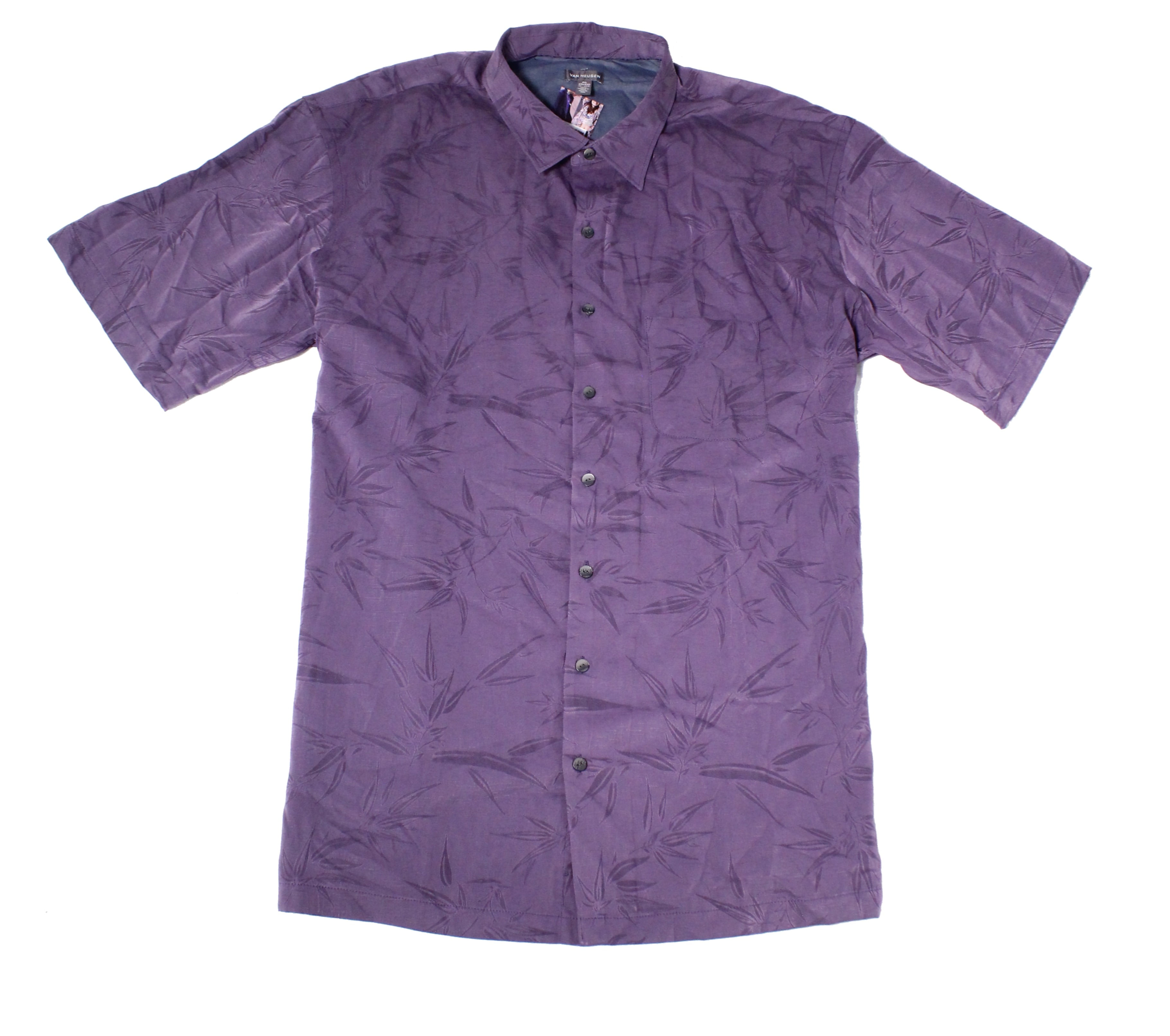 van heusen purple shirt