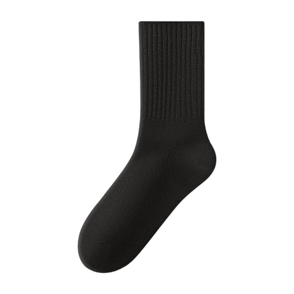 DHFJKG Mid Calf Socks For Women Solid Color Casual Moisture Wicking Summer Sports Socks
