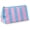 Blue-Pink, variant on PETGLE Makeup Bags for Purse,Small Clear Coated Cosmetic Bags for Women Girls, Waterproof Travel Organizer Zipper Pouch Beach Vacation Essentials (White-Pink)