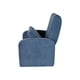STASH Mini - Canapé Chaise/pouf - Fauteuil Inclinable - Accoudoirs - Tissu - Bleu – image 1 sur 8
