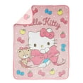 thumbnail image 2 of Hello Kitty Plush Fleece Throw, 2 of 6