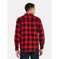 thumbnail image 3 of George Men's & Big Men's Relaxed Fit Double Pocket Flannel Shirt, Sizes XS-3XLT, 3 of 5