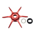 thumbnail image 4 of Accesorio de arrastre Star para carrete de pesca, modificado, práctico, resistente, de repuesto, con llave de descarga de freno, ligero, de metal de Rojo, 4 of 8
