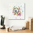 thumbnail image 6 of Epic Graffiti 'Colorful Watercolor Cocker Spaniel' by Furbaby Affiliates, Canvas Wall Art, 18"x18", 6 of 8