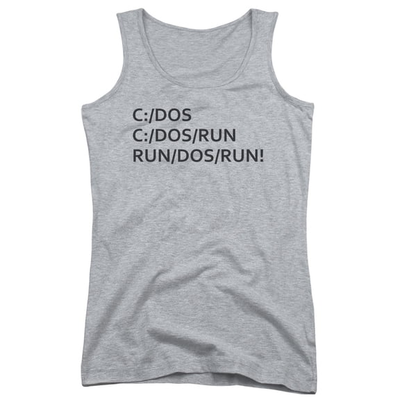 - Run Dos Run - Juniors Tank Top - XX-Large